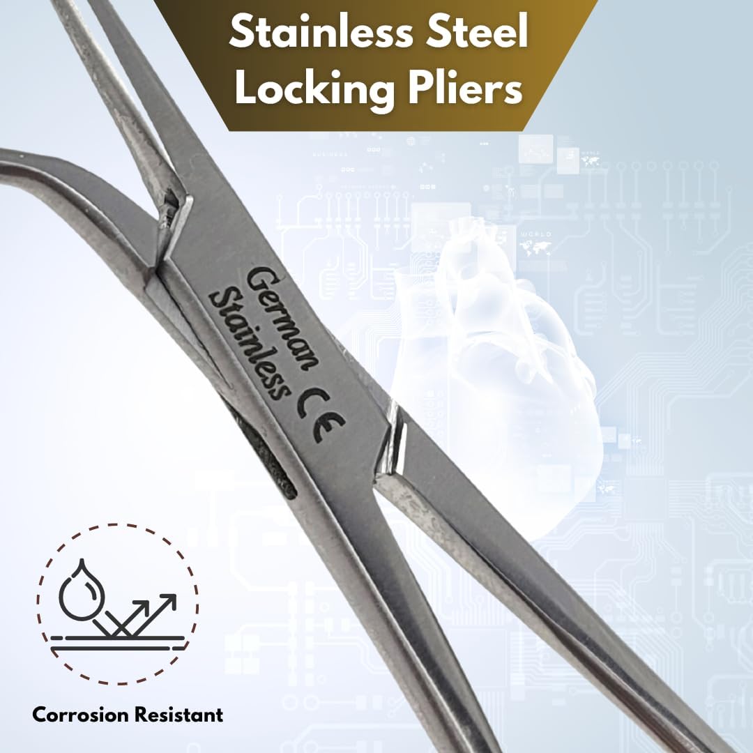 Plate Bone Holding Forceps 5.5", Stainless Steel