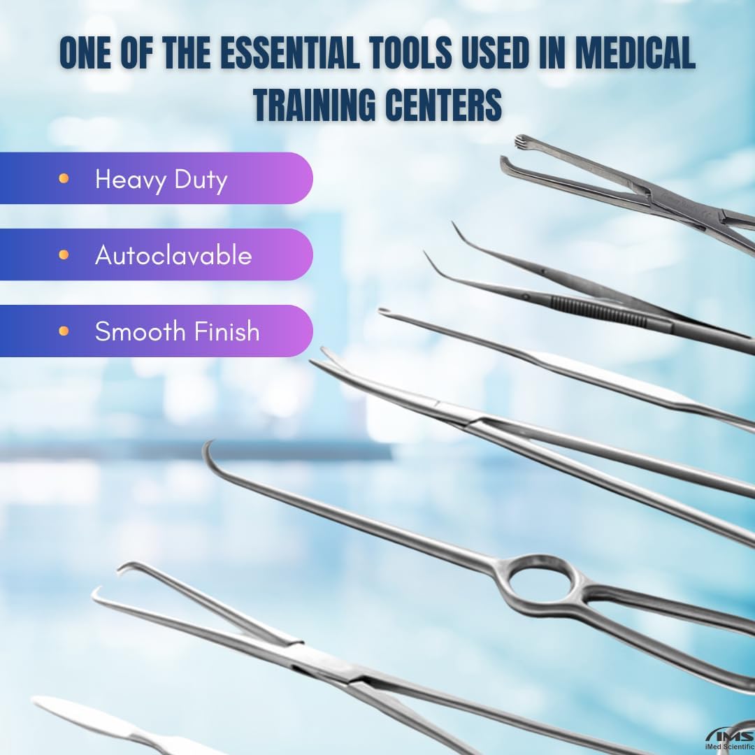 Allis Tissue Forceps 4x5 Teeth, 6" Stainless Steel Clamps