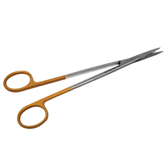 Micro IRIS Dissecting Scissors 7", Straight, Stainless Steel, Color Handle