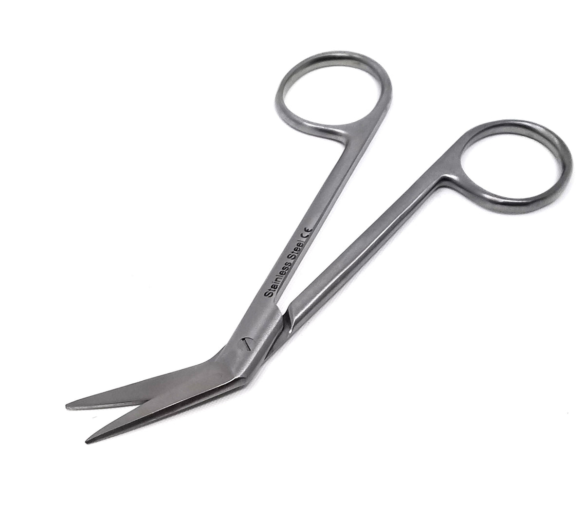 Angled IRIS Dissecting Scissors 4.5", Stainless Steel