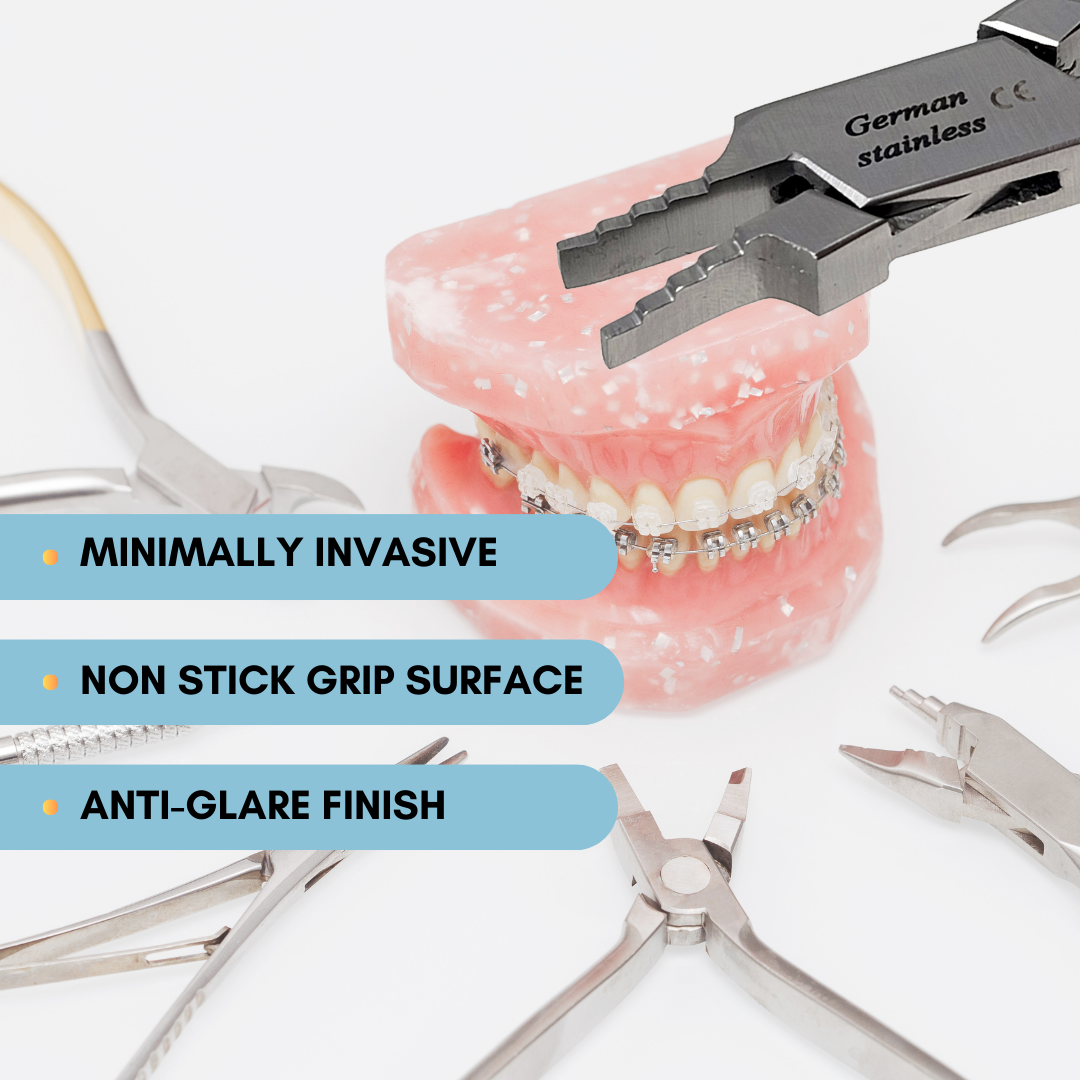 Dental Orthodontic Nance Loop Pliers Stainless Steel Instrument