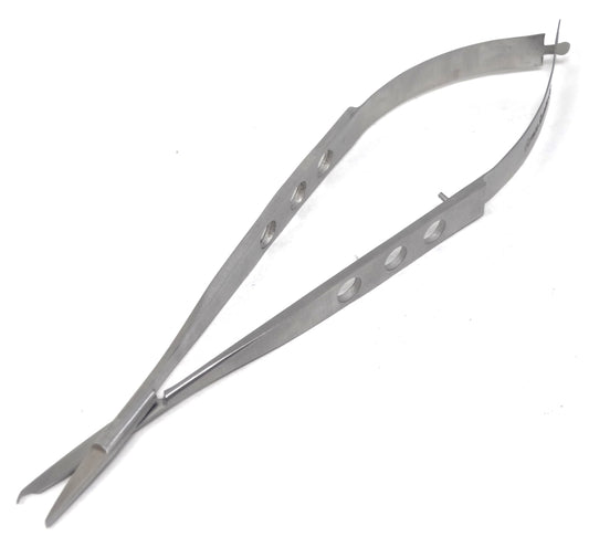 Castroviejo Suture Stitch Micro Scissors 7", Spring Action Handle, Stainless Steel