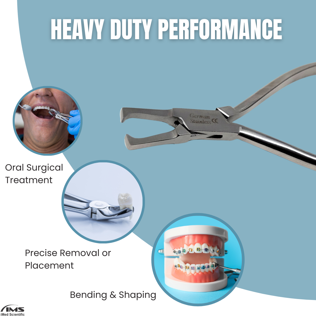 Dental Orthodontic Straight Bracket Remover Pliers Stainless Steel Instrument