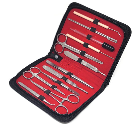 34 Pcs Dissecting Kit for Biology Lab Anatomy with Blades