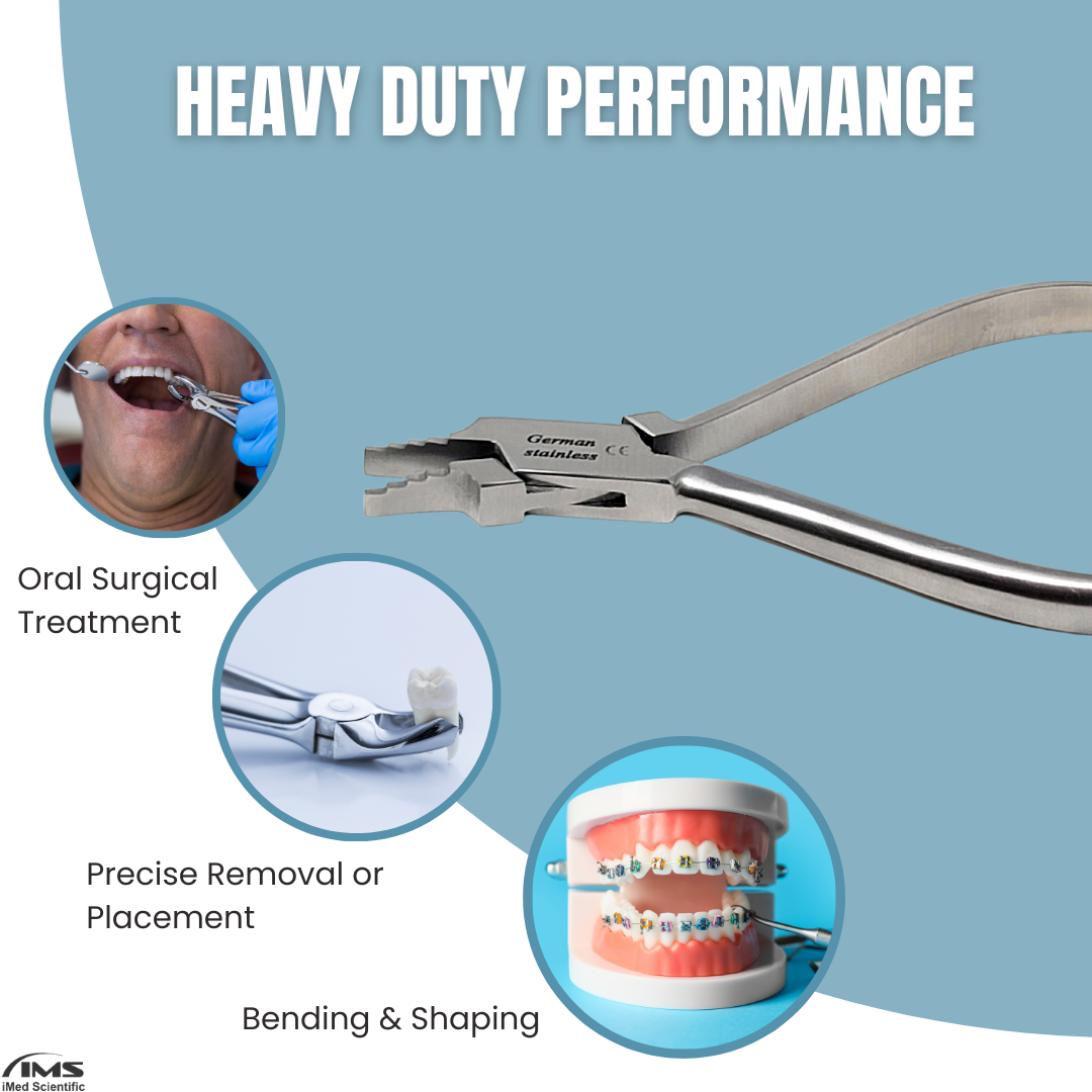 Dental Orthodontic Nance Loop Pliers Stainless Steel Instrument