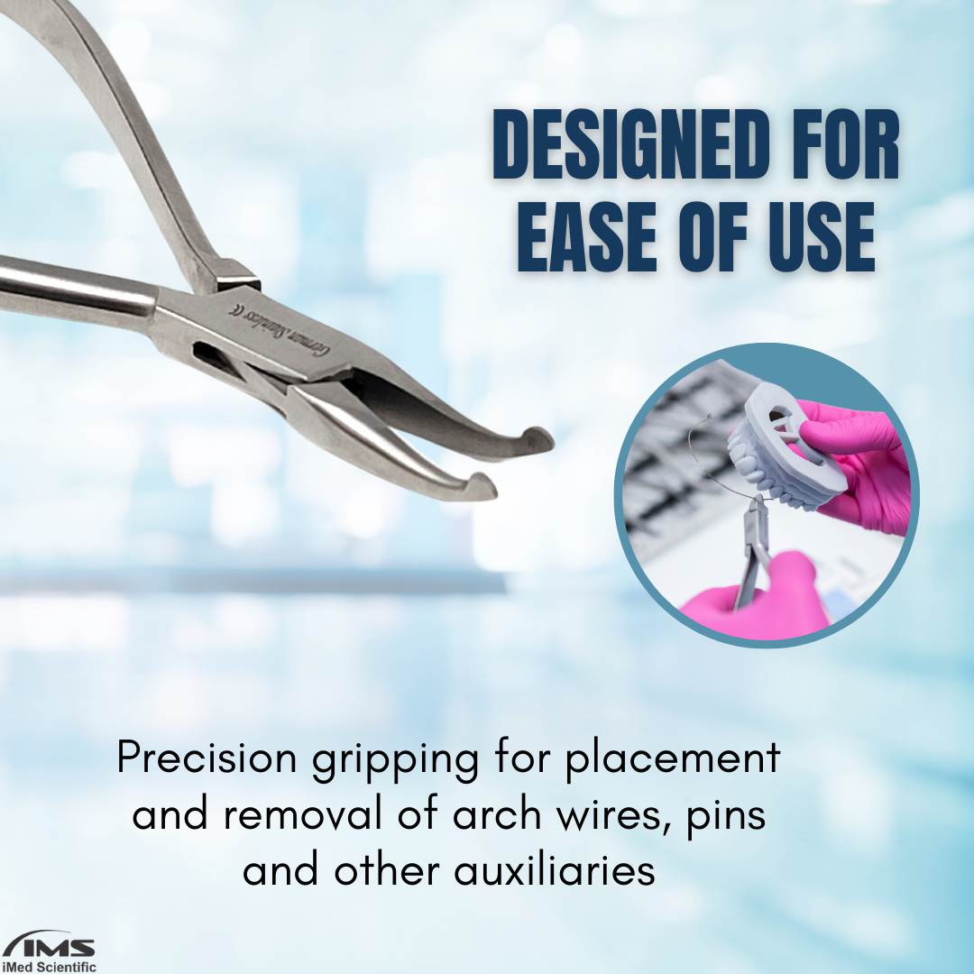 Dental Orthodontic Howe Pliers Curved Stainless Steel Instrument