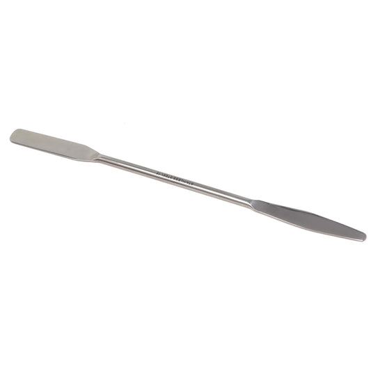 IMS-RNDTAP-7 Stainless Steel Double Ended Micro Lab Spatula Sampler, Round & Tapered Arrow End, 7" Length