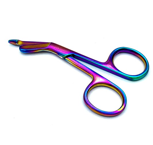 Bandage Scissors 3.5", Stainless Steel, Multicolor