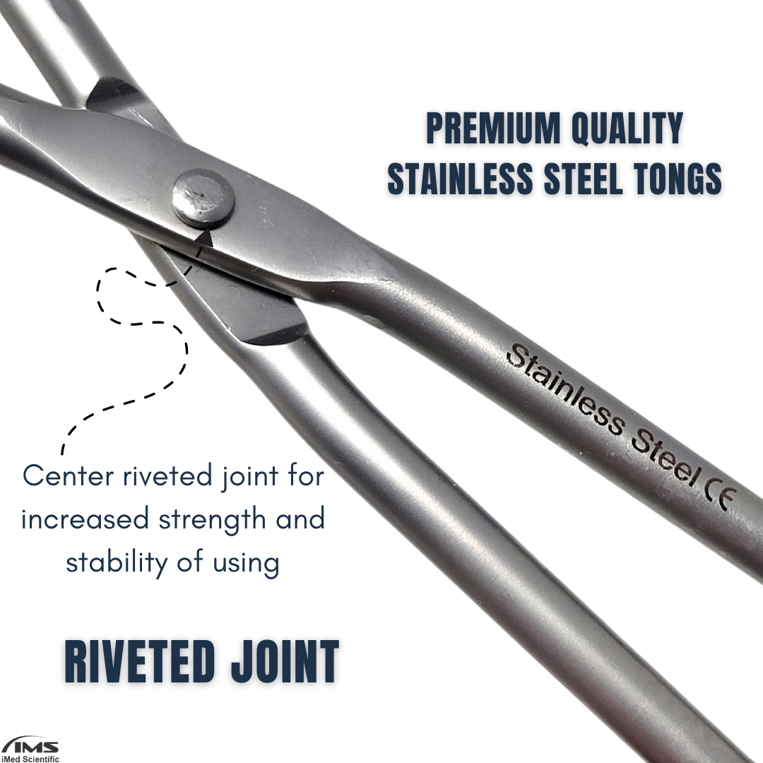 STAINLESS STEEL ECONOMY TONGS, 9.5"