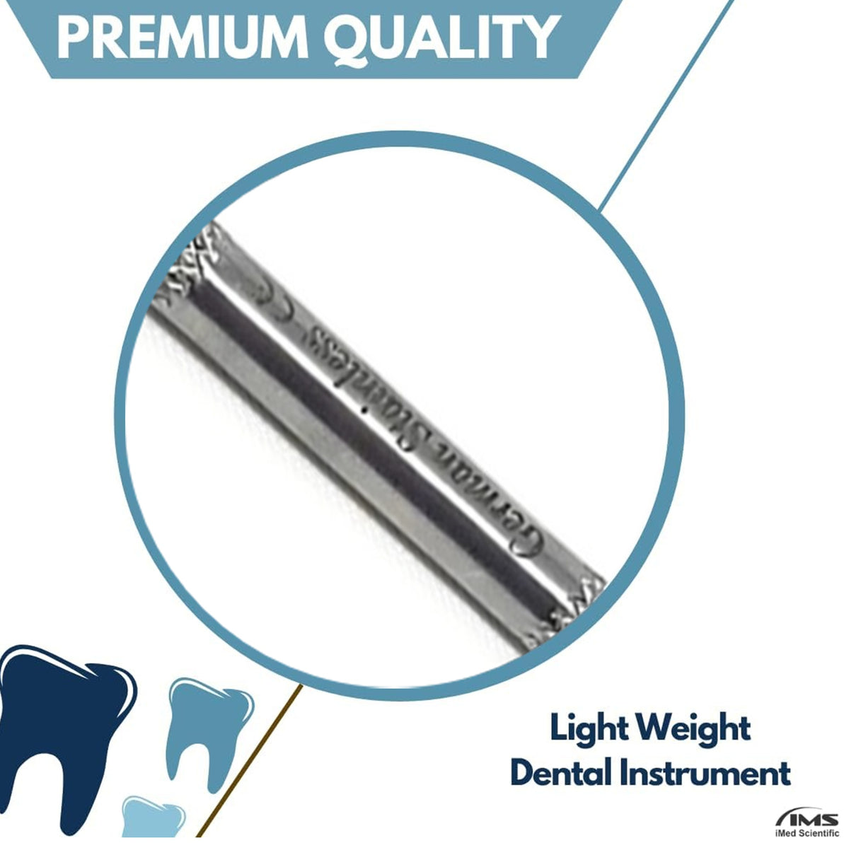 Dental Mouth Mirror #5, Stainless Steel, Pack of 10