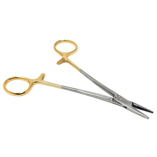 Curved TC Mayo Hegar Needle Holder Driver 6"(15.24cm), Stainless Steel