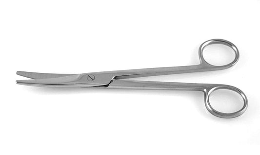 STT-MDCVD7 Premium Quality Mayo Dissecting Scissors, Curved Blunt Stainless Steel, 6.75" L (17.15 cm)