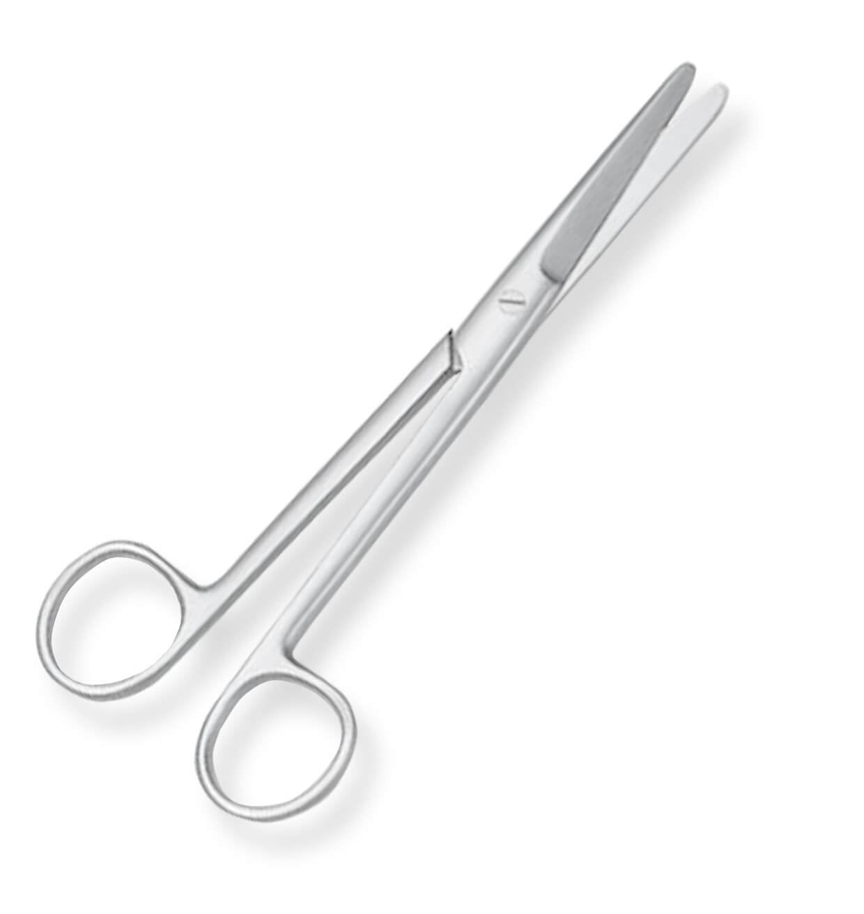 STT-MDSTR7 Premium Quality Mayo Dissecting Scissors, Straight Blunt Stainless Steel, 6.75" L (17.15cm)