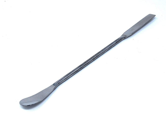 IMS-Sqsp-7 Stainless Steel Lab Micro Spatula Flat Square/Spoon Ends 7" Length