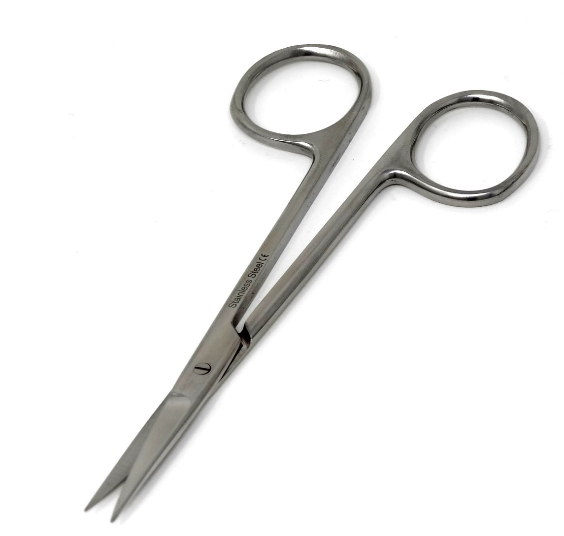 4.5" Sharp Straight Tip Craft Applique Embroidery Scissors, Stainless Steel Thread Clippers