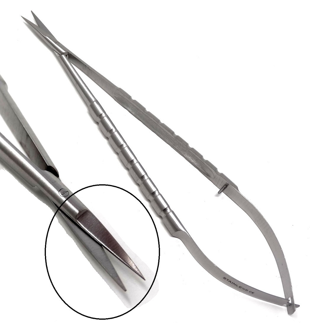 Castroviejo Micro Scissors 5.5" Straight, Round Handle