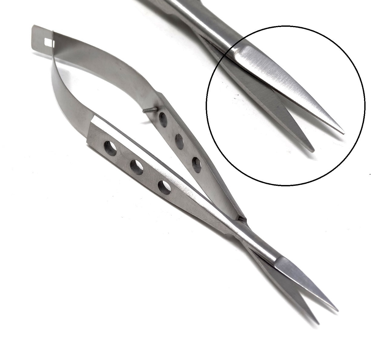 Spring Action Micro Scissors 4.5