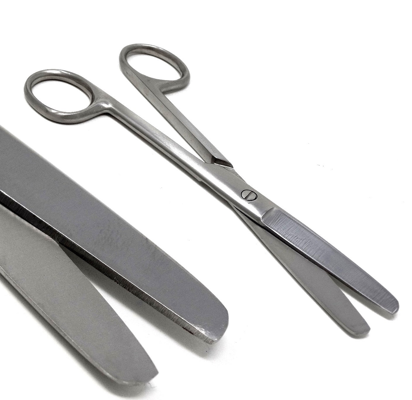 Dissecting Scissors, Blunt / Blunt Point Blades, 5.5" (14cm), Straight, Premium Quality, Stainless Steel