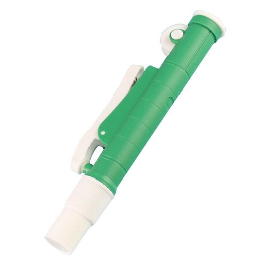 10mL Pipette Pump - One Hand Operation for Plastic or Glass Pipettes
