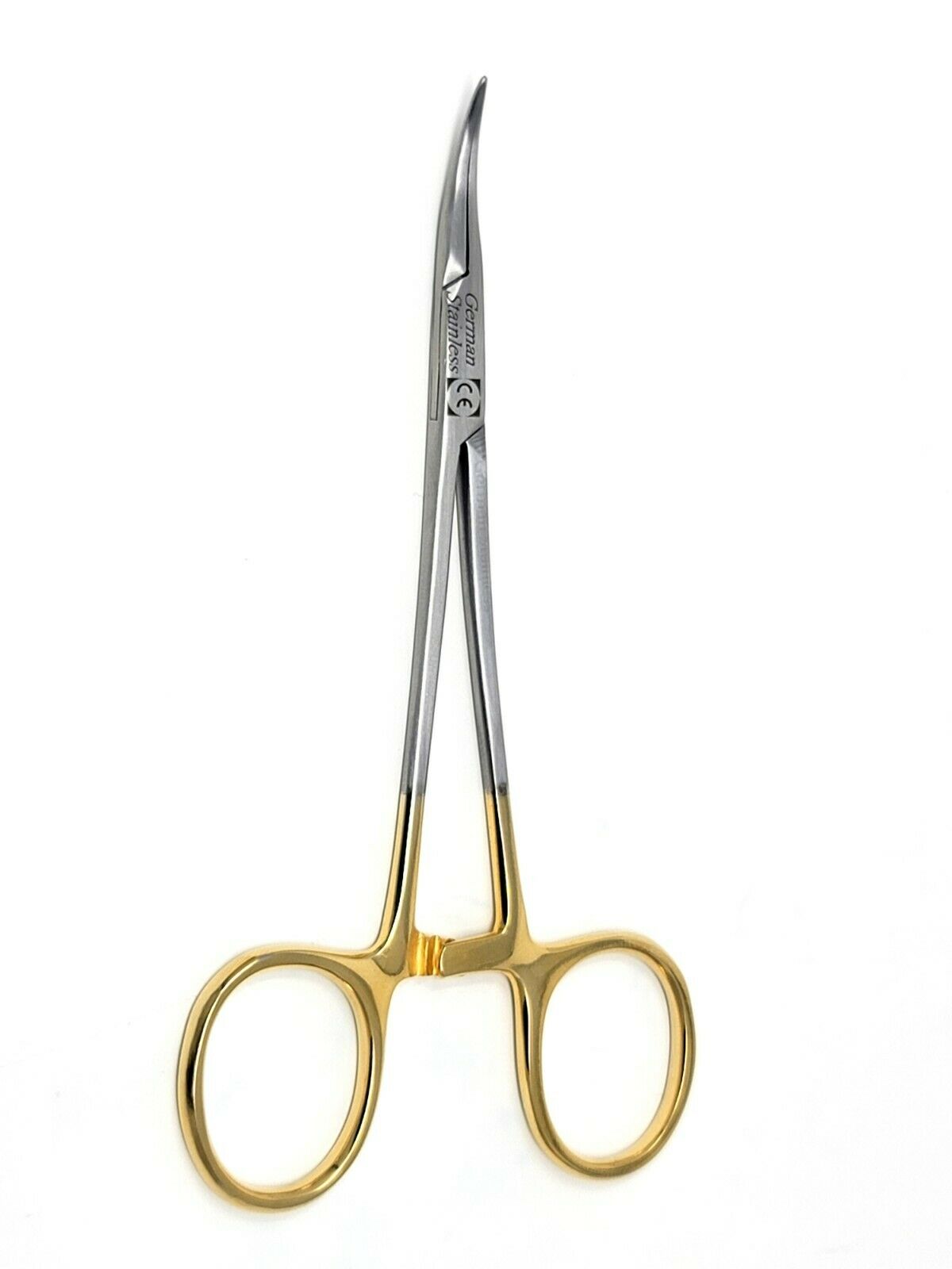 Sutureless Vasectomy Surgery Forceps 5" Curved Fine Point